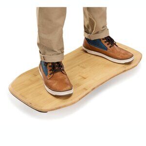 UPLIFT Bamboo Motion X Balance Board Rocker Wood Minimalist Toy